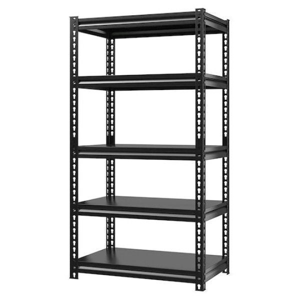 HOME USE HUH-0198 Μεταλλική Ραφιέρα Black